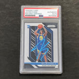 2018-19 Panini Prizm #212 Jacob Evans Signed Rookie Card AUTO PSA Slabbed RC Warriors