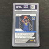 2018-19 Panini Prizm #212 Jacob Evans Signed Rookie Card AUTO PSA Slabbed RC Warriors