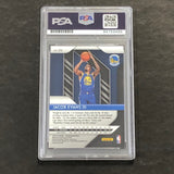 2018-19 Panini Prizm #212 Jacob Evans Signed Rookie Card AUTO PSA Slabbed RC Warriors