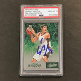 2012-13 Panini Absolute Basketball #22 Ersan Ilyasova Signed Card AUTO 10 PSA Slabbed Bucks