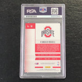2016 Contenders Draft Picks Season Ticket #19 D'Angelo Russell Signed Card AUTO PSA Slabbed Ohio State