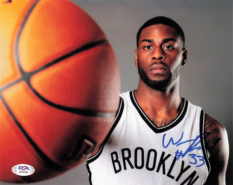 WILLIE REED signed 8x10 photo PSA/DNA Brooklyn Nets Autographed
