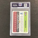 2012-13 Panini Past & Present #143 Ryan Anderson Signed Card AUTO GRADE 10 PSA Slabbed Hornets