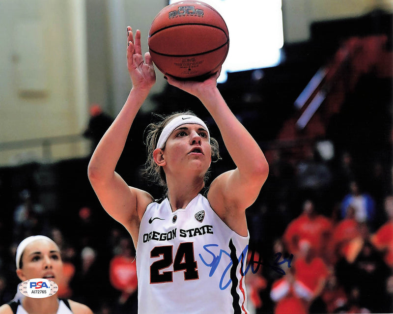 SYDNEY WIESE signed 8x10  photo PSA/DNA Oregon State Beavers Autographed