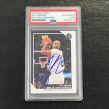 2018-19 NBA Hoops #200 Taj Gibson Signed Card AUTO PSA Slabbed Timberwolves