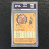 1991-92 Fleer Basketball #120 Jack Sikma Signed Card AUTO PSA/DNA Slabbed Bucks