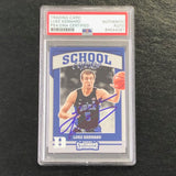 2017-18 Contenders Draft Picks School Colors #17 Luke Kennard Signed Card AUTO PSA Slabbed Duke