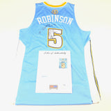 Nate Robinson Signed Game-Used Jersey PSA/DNA Autographed LOA Nuggets