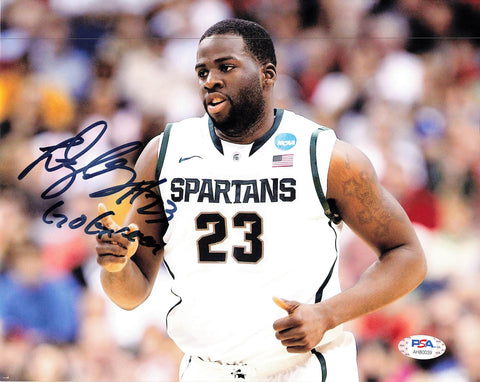 Draymond Green signed 8x10 photo PSA/DNA Michigan State Autographed Warriors