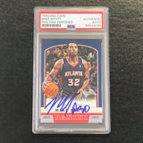 2012-13 Panini Basketball #228 Mike Scott Signed Card Auto PSA Slabbed Hawks