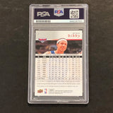 2008-09 Upper Deck First Edition #1 Mike Bibby Signed Card AUTO 10 PSA Slabbed Hawks