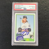 2018 Topps Archives #215 Jon Gray Signed Card PSA Slabbed Auto Rockies