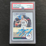 2021 Panini Chronicles Hoops #58 COREY KISPERT Signed Card AUTO PSA Slabbed Gonzaga