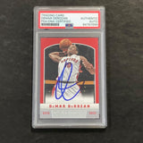 2012-13 Panini #45 DeMar DeRozan Signed Card AUTO PSA Slabbed Raptors