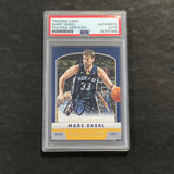 2012-13 Panini Basketball #110 Marc Gasol Signed Card AUTO PSA Slabbed Grizzlies