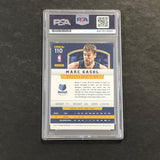 2012-13 Panini Basketball #110 Marc Gasol Signed Card AUTO PSA Slabbed Grizzlies