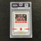 2017 Panini Contenders Draft Picks #8 Dennis Smith Jr. Signed Card AUTO 10 PSA Slabbed