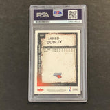 2008-09 Fleer Basketball #80 Jared Dudley Signed Card AUTO GRADE 10 PSA Slabbed Bobcats