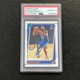 2021-22 Panini Donruss #234 Moses Moody Signed Card AUTO 10 PSA Slabbed Warriors