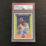 2012-13 Panini Past & Present #238 Marquis Teague Signed Card AUTO 10 PSA Slabbed Bulls