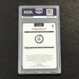 2016-17 Panini NBA Hoops #176 Jordan Mickey Signed Card AUTO PSA/DNA Slabbed Celtics