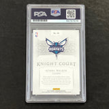 2014-15 Panini Excalibur #29 Kemba Walker Signed Card AUTO PSA Slabbed Hornets