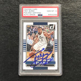 2014-15 Donruss Basketball #127 Trey Burke Signed Card AUTO 10 PSA Slabbed Jazz