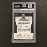2015-16 Panini Prizm Emergent #19 Rashad Vaughn Signed Card AUTO 10 PSA Slabbed RC Rookie