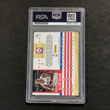 2011-12 NBA Hoops #184 Elton Brand Signed Card AUTO 10 PSA Slabbed 76ers