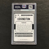 2015-16 NBA Hoops #78 Robert Covington Signed Card AUTO 10 PSA Slabbed 76ers