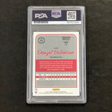 2016-17 Donruss #163 Denzel Valentine Signed Card AUTO 10 PSA Slabbed RC Rookie