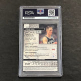 1994-95 Topps Finest #217 Steve Kerr Signed Card AUTO 10 PSA Slabbed Bulls