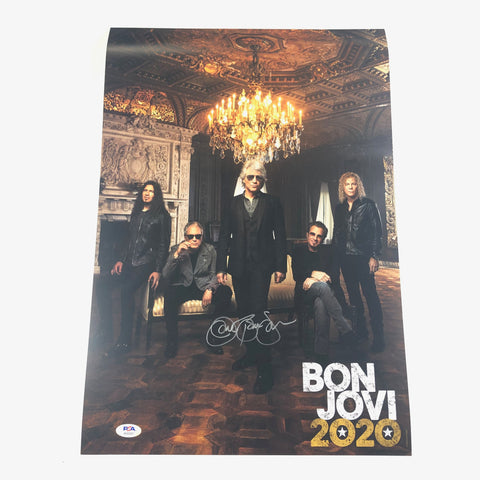 Jon Bon Jovi Signed 13x19 Poster PSA/DNA Autographed Bon Jovi 2020