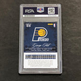 2012-13 Panini Prestige #68 George Hill Signed Card Auto 10 PSA Slabbed Pacers