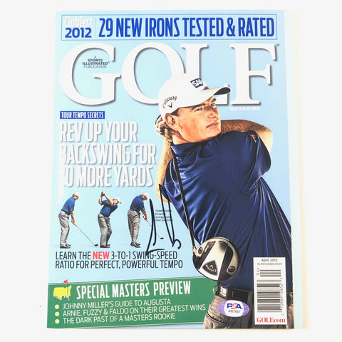 Ernie Els signed Golf Magazine PSA/DNA Autographed PGA