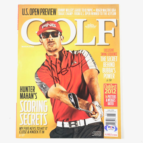 Brandt Snedeker signed Golf Magazine PSA/DNA Autographed