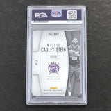 2015-16 Panini Threads #207 Willie Cauley-Stein Signed Card AUTO 10 PSA Slabbed RC Kings