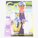 Stacy Lewis signed Golf Magazine PSA/DNA Autographed