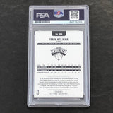 2017-18 NBA Hoops #258 Frank Ntilikina Signed Card AUTO 10 PSA Slabbed RC Knicks