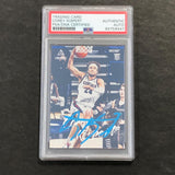 2021-22 Chronicles Luminance #83 COREY KISPERT Signed Card AUTO PSA Slabbed Gonzaga