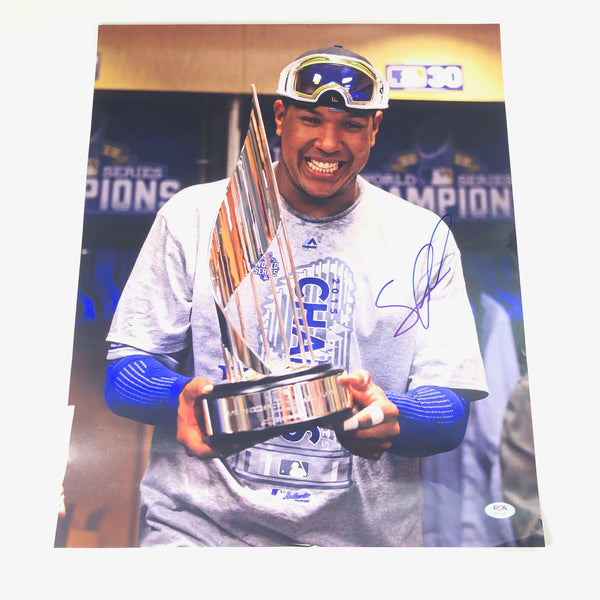 Salvador Perez Autographed Authentic Baseball Sports Memorabilia