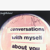 MITCHY COLLINS JORDAN GREENWALD SAM PRICE signed Lovelytheband's Conversations With Myself About You LP Vinyl PSA/DNA Album autographed