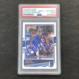2020-21 Panini Donruss #79 Dorian Finney-Smith Signed Card AUTO PSA Slabbed Mavericks