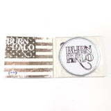 Burn Halo Signed CD Cover PSA/DNA Autographed Hart Boehler Roxx Russell Wheeler