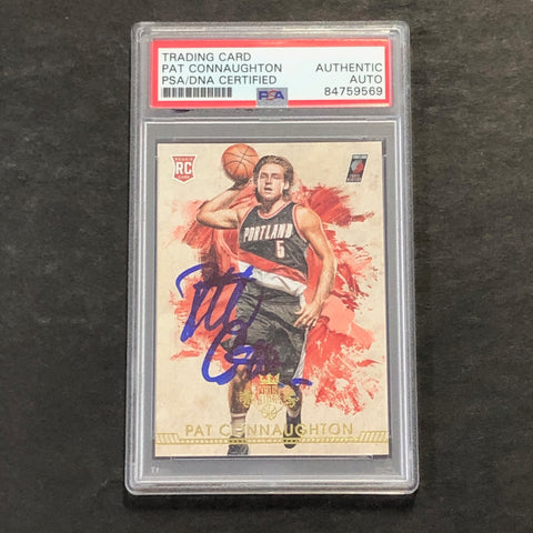 2015-16 Panini Court Kings #157 Pat Connaughton Signed Rookie Card AUTO PSA Slabbed RC Blazers
