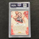 2015-16 Panini Court Kings #157 Pat Connaughton Signed Rookie Card AUTO PSA Slabbed RC Blazers
