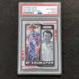 2021 Panini Prizm Racing Flashbacks #77 Richard Petty Signed Card AUTO PSA Slabbed Nascar