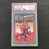2016-17 Panini Donruss #130 CJ McCollum Signed Card AUTO PSA Slabbed Blazers