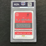 2016-17 Panini Donruss #130 CJ McCollum Signed Card AUTO PSA Slabbed Blazers