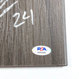 JAVONTE GREEN Signed Floorboard PSA/DNA Chicago Bulls Autographed